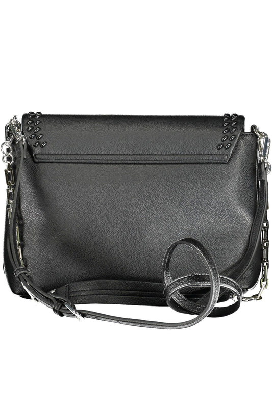 Black Polyethylene Women Handbag - SEHABRANDS