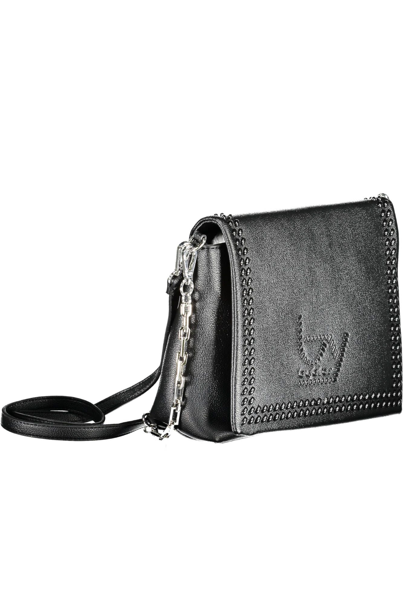 Black Polyethylene Women Handbag - SEHABRANDS