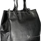 Black Polyethylene Women Handbag - SEHABRANDS