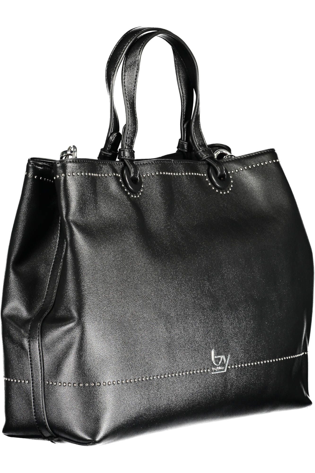 Black Polyethylene Women Handbag - SEHABRANDS