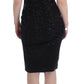 Elegant Strapless Black Dress - SEHABRANDS