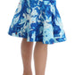 Elegant Fresco-Print Knee-Length Skirt - SEHABRANDS