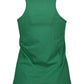 Green Cotton Women Tank Top - SEHABRANDS