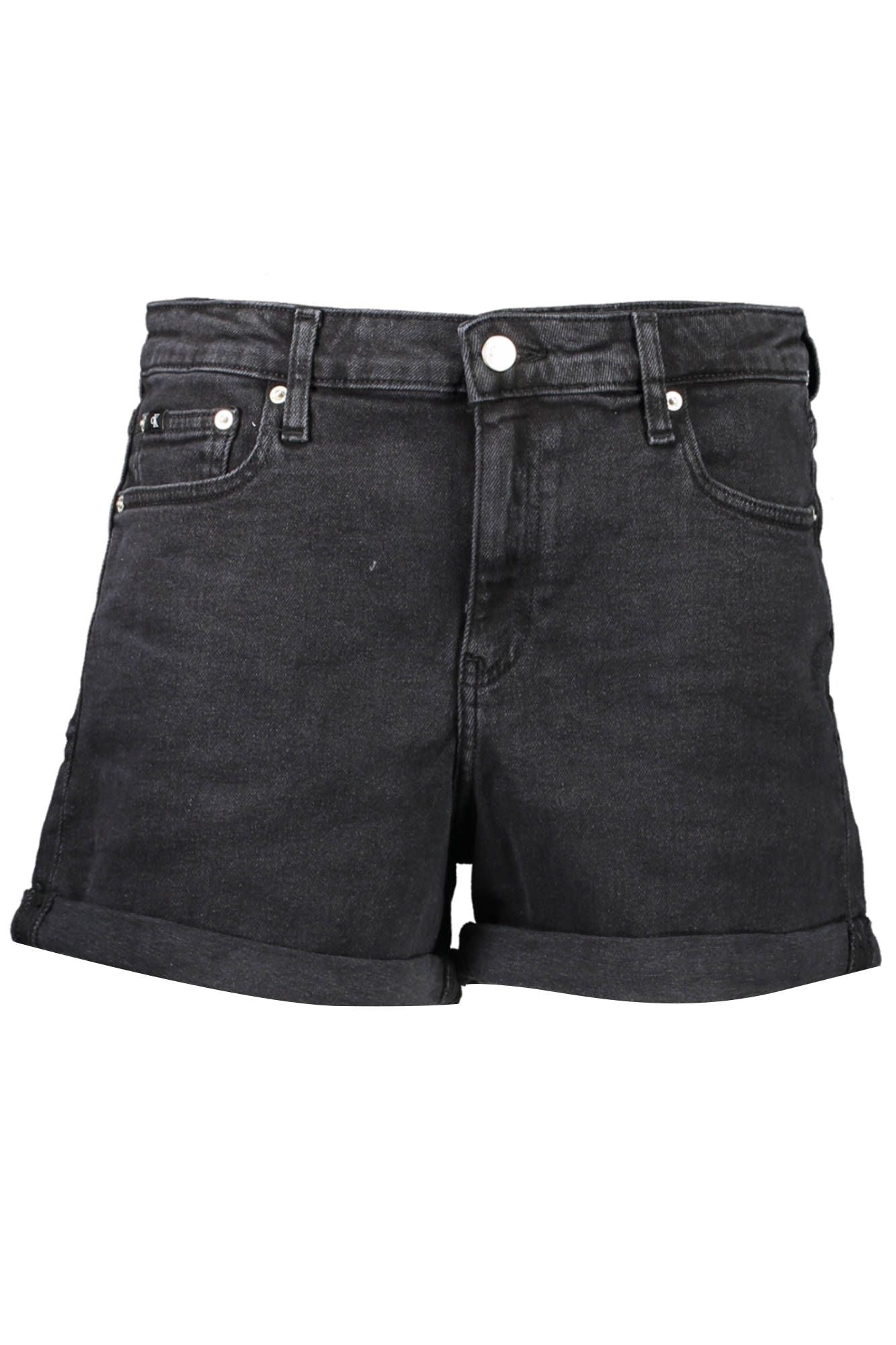 Black Cotton Women Shorts - SEHABRANDS