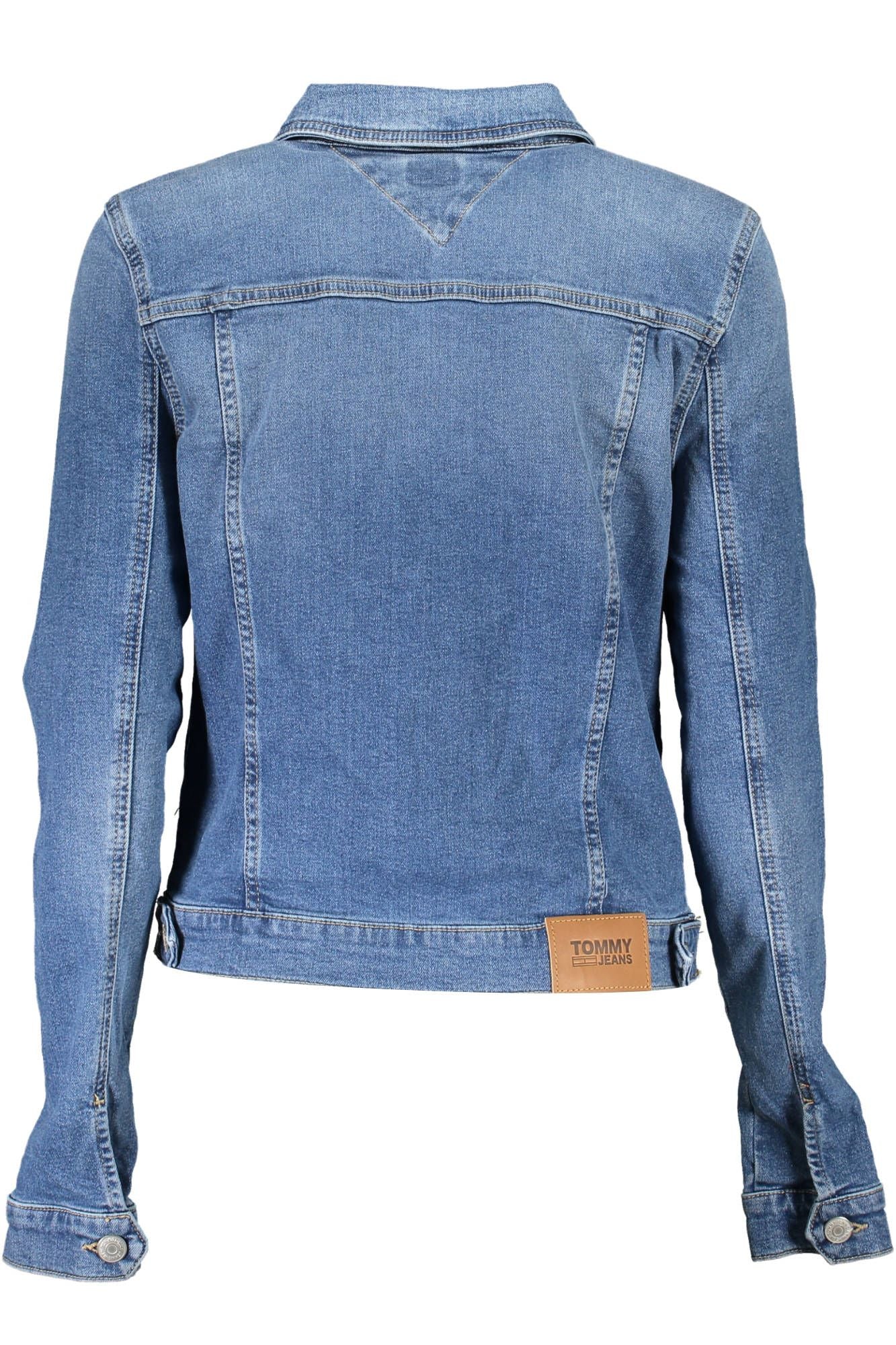 Blue Cotton Women Jacket - SEHABRANDS