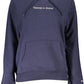 Blue Cotton Women Sweater - SEHABRANDS