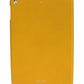 Dolce & Gabbana Chic Yellow Leather Tablet Case