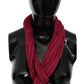 Bordeaux Elegance Foulard Shawl Scarf - SEHABRANDS