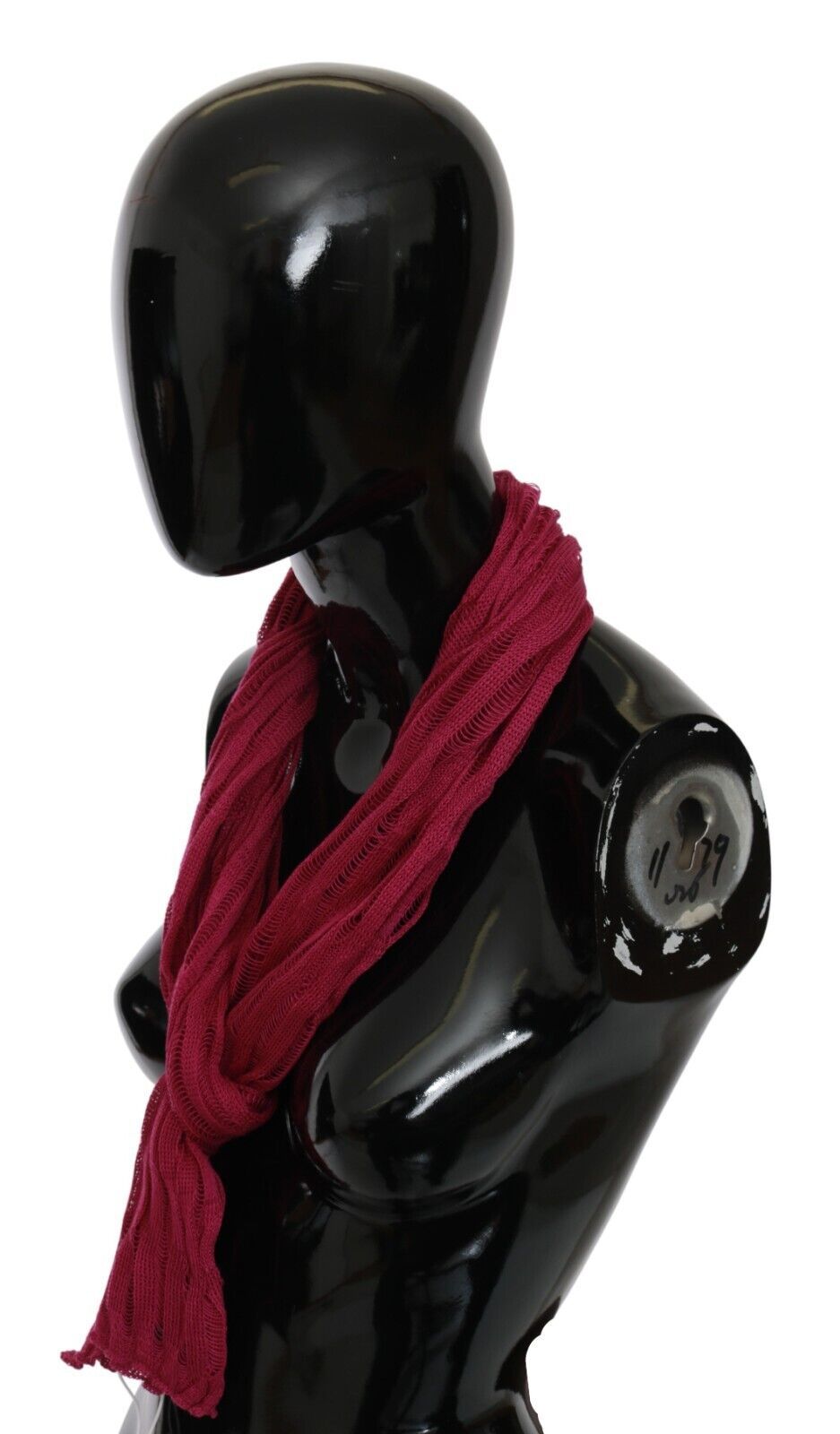 Bordeaux Elegance Foulard Shawl Scarf - SEHABRANDS