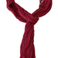 Bordeaux Elegance Foulard Shawl Scarf - SEHABRANDS