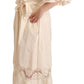 Elegant Off White Maxi Wrap Dress - SEHABRANDS