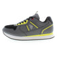 Gray Polyester Men Sneaker - SEHABRANDS