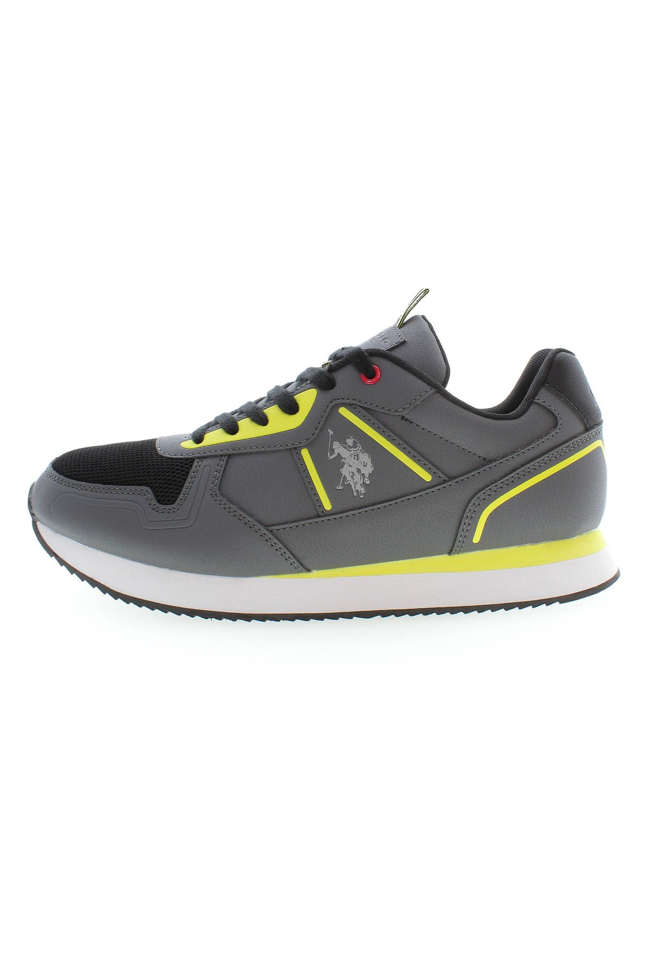 Gray Polyester Men Sneaker - SEHABRANDS