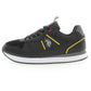 Black Polyester Men Sneaker - SEHABRANDS