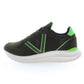 Green Polyester Men Sneaker - SEHABRANDS