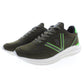 Green Polyester Men Sneaker - SEHABRANDS