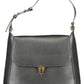 Black Leather Women Handbag - SEHABRANDS