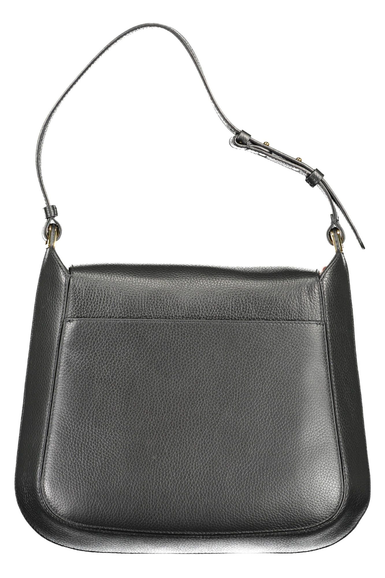 Black Leather Women Handbag - SEHABRANDS