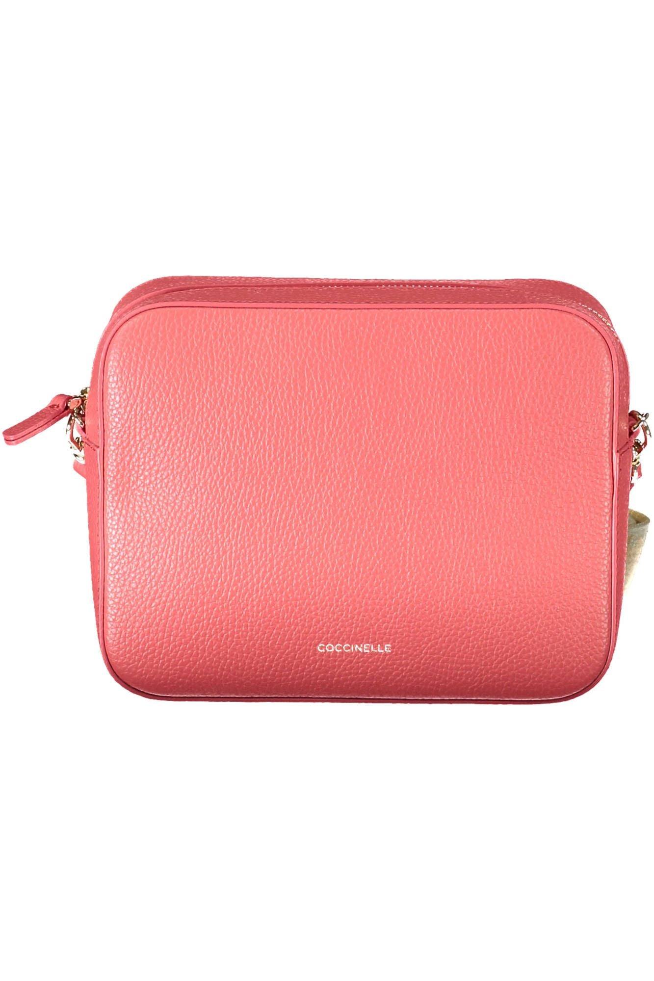 Pink Leather Women Handbag - SEHABRANDS