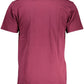 Purple Cotton Men T-Shirt - SEHABRANDS