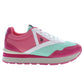 Pink Polyester Women Sneaker - SEHABRANDS