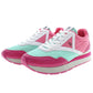 Pink Polyester Women Sneaker - SEHABRANDS