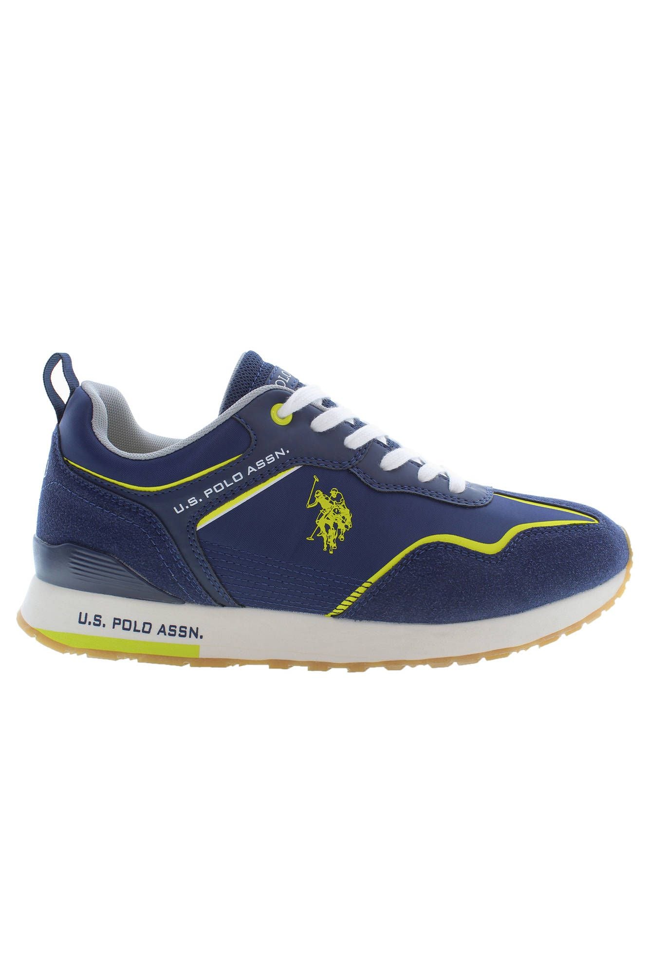 Blue Polyester Men Sneaker - SEHABRANDS