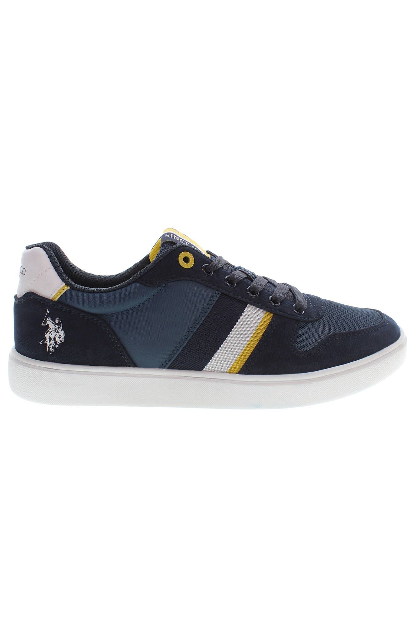 Blue Polyester Men Sneaker - SEHABRANDS