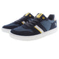 Blue Polyester Men Sneaker - SEHABRANDS