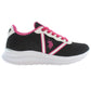 Black Polyester Women Sneaker - SEHABRANDS