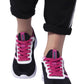 Black Polyester Women Sneaker - SEHABRANDS