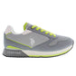 Gray Polyester Men Sneaker - SEHABRANDS