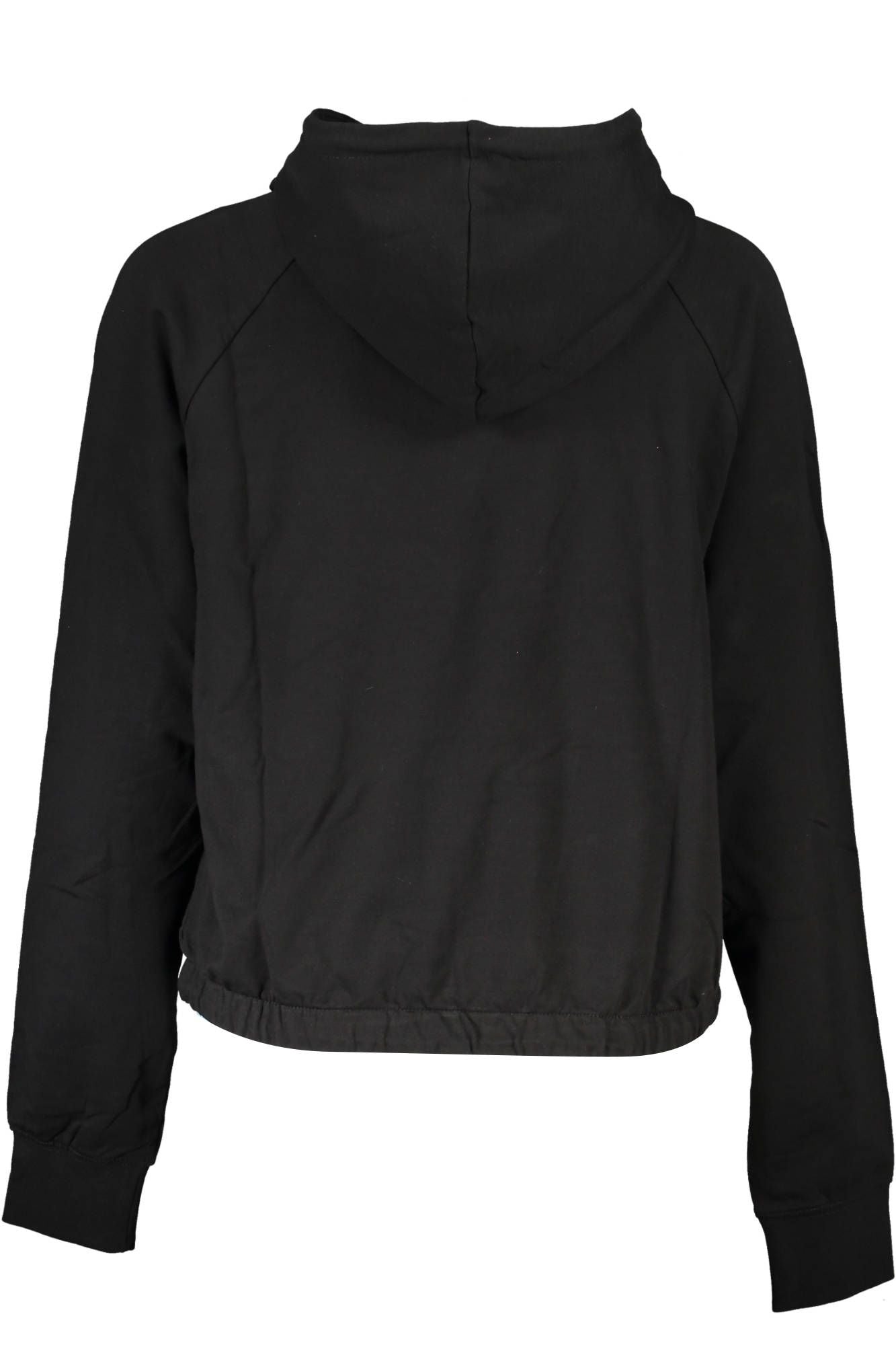 Black Cotton Women Sweater - SEHABRANDS