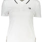 White Cotton Women Polo Shirt - SEHABRANDS