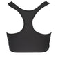 Black Polyester Women Sports Bra - SEHABRANDS