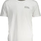 White Cotton Men T-Shirt - SEHABRANDS