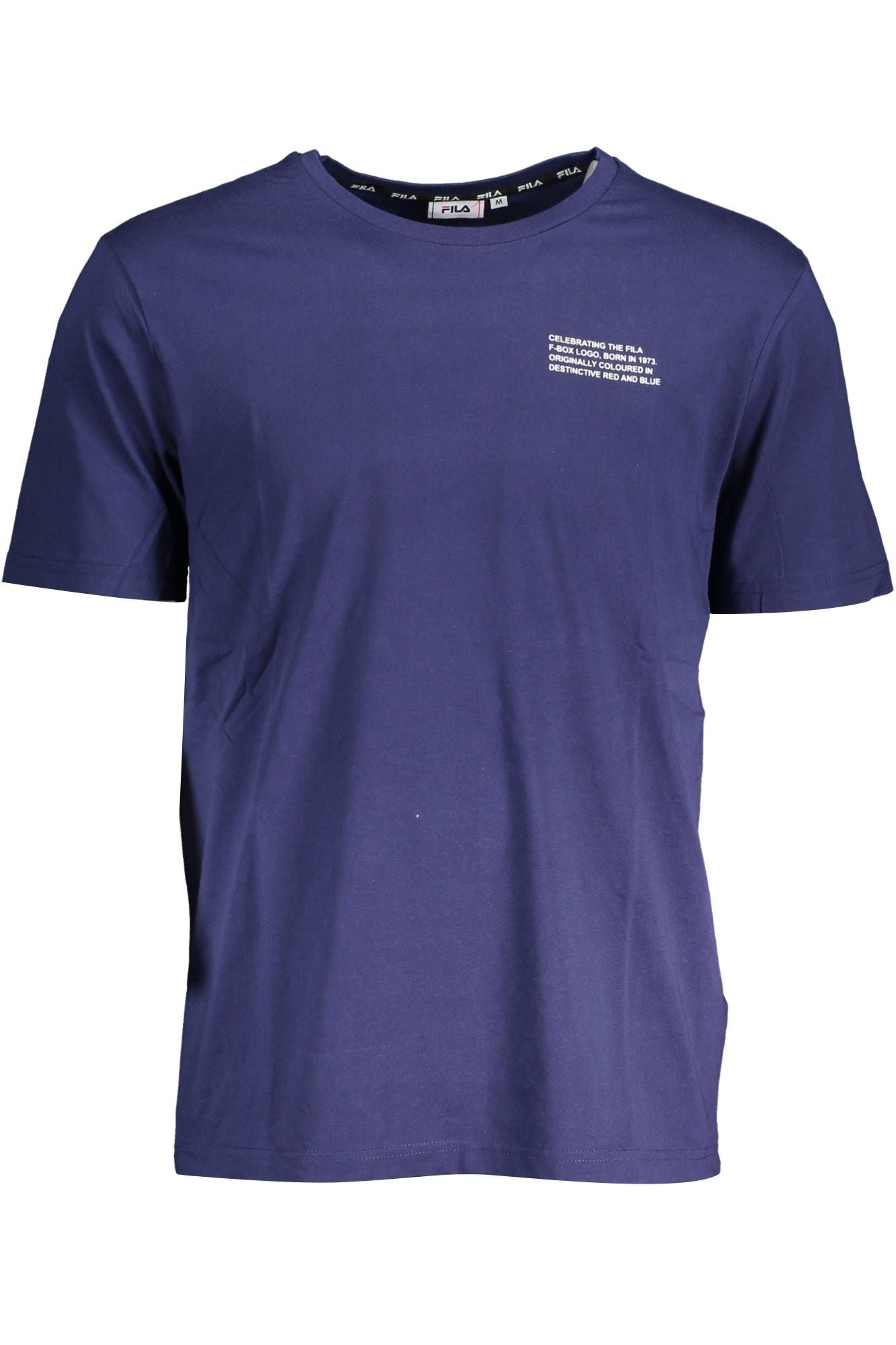 Blue Cotton Men T-Shirt - SEHABRANDS