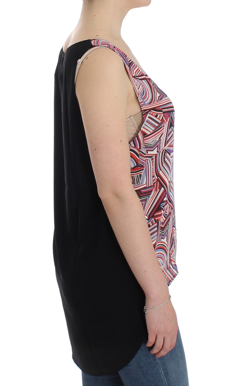 Chic Multicolor Sleeveless Top - SEHABRANDS