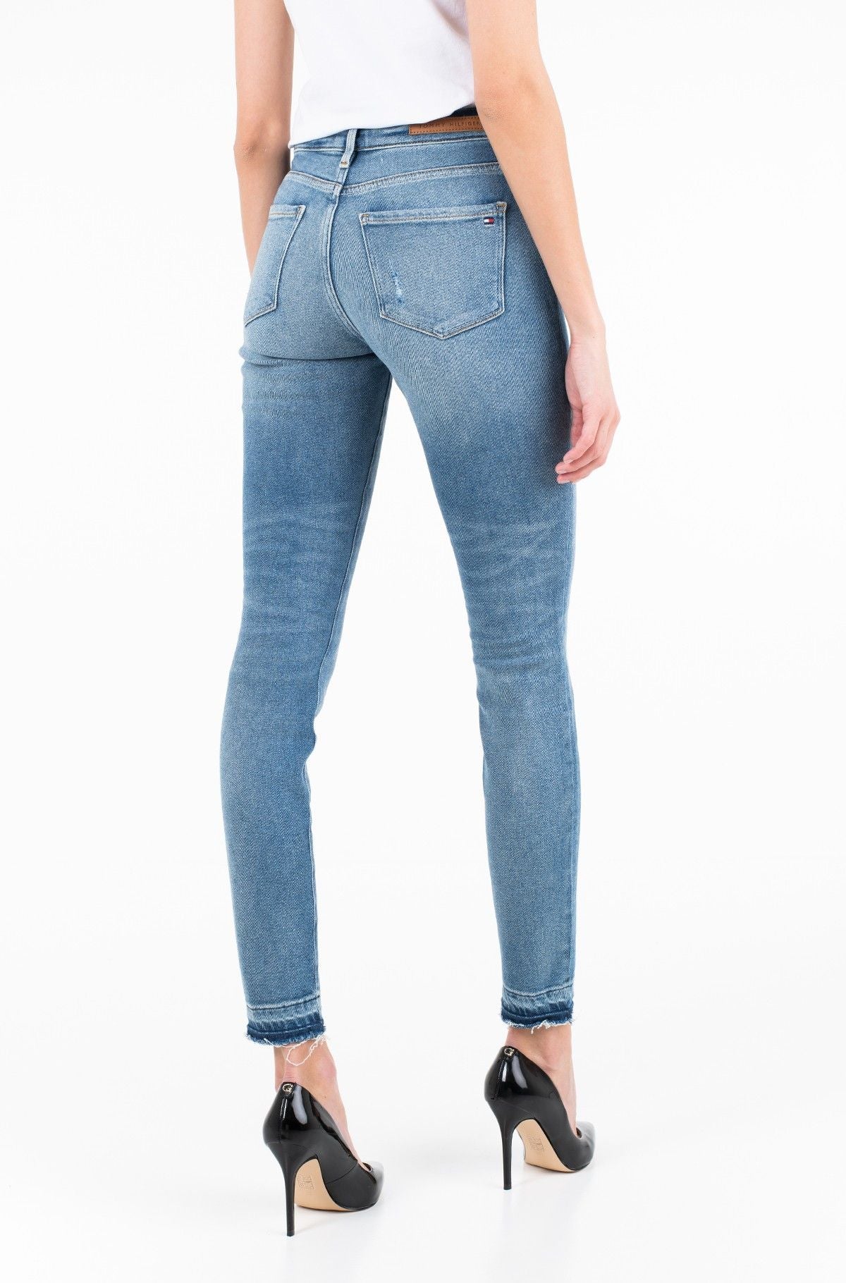 Blue Cotton Women Jegging - SEHABRANDS