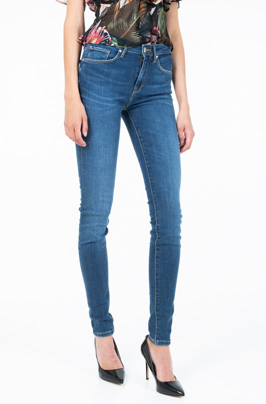 Blue Cotton Women Jegging - SEHABRANDS