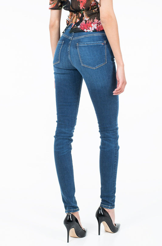 Blue Cotton Women Jegging - SEHABRANDS