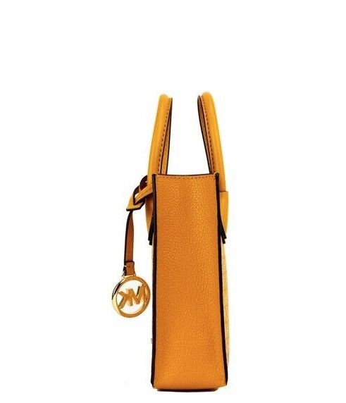 Mercer XS Honeycomb Gold Signature PVC North South Shopper Crossbody Bag - SEHABRANDS