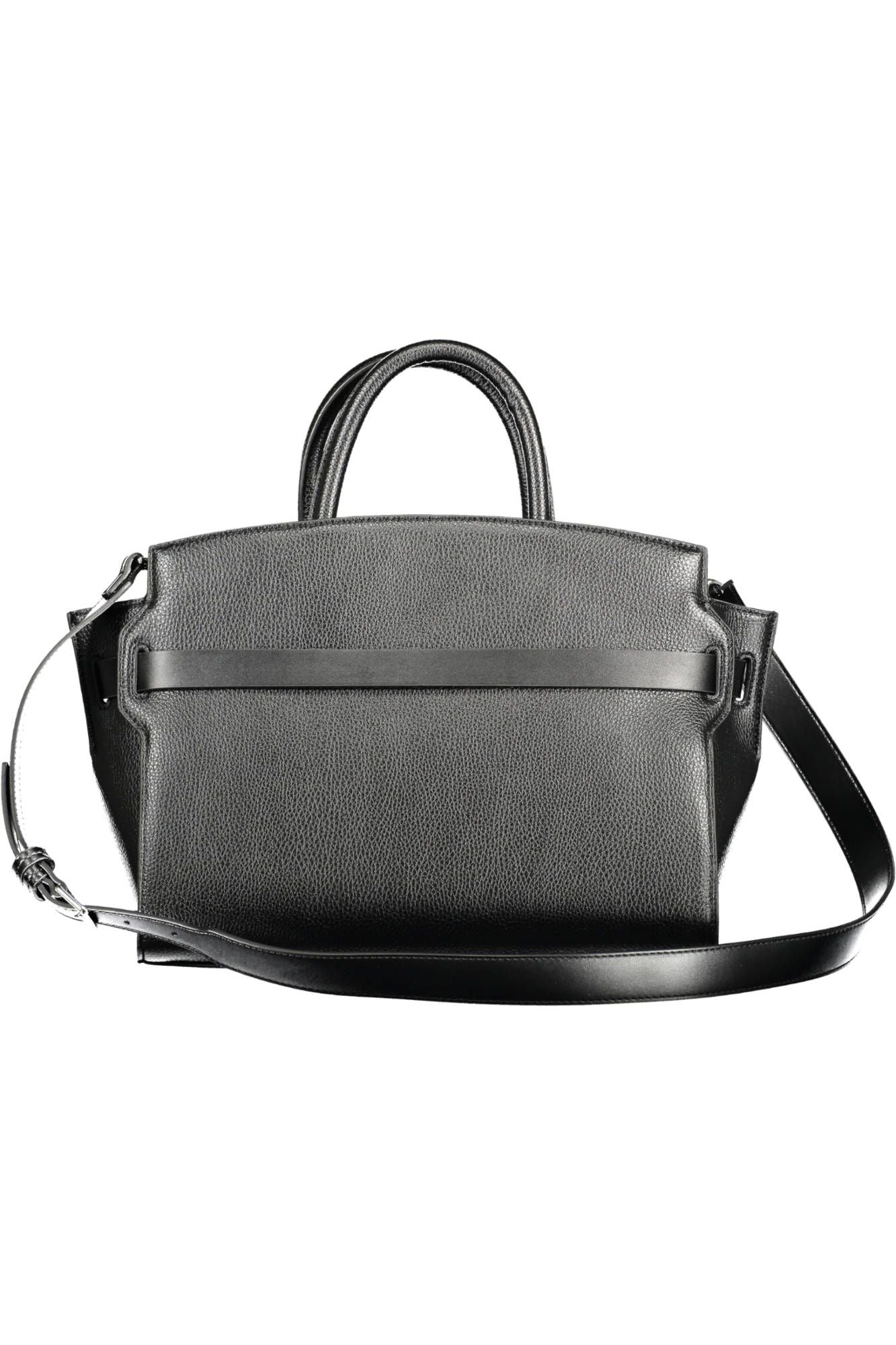 Black Polyethylene Women Handbag - SEHABRANDS