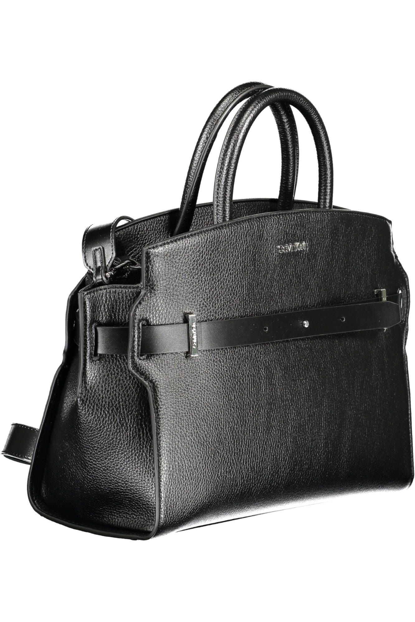 Black Polyethylene Women Handbag - SEHABRANDS