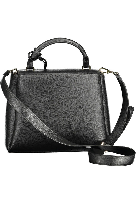 Black Polyester Women Handbag - SEHABRANDS