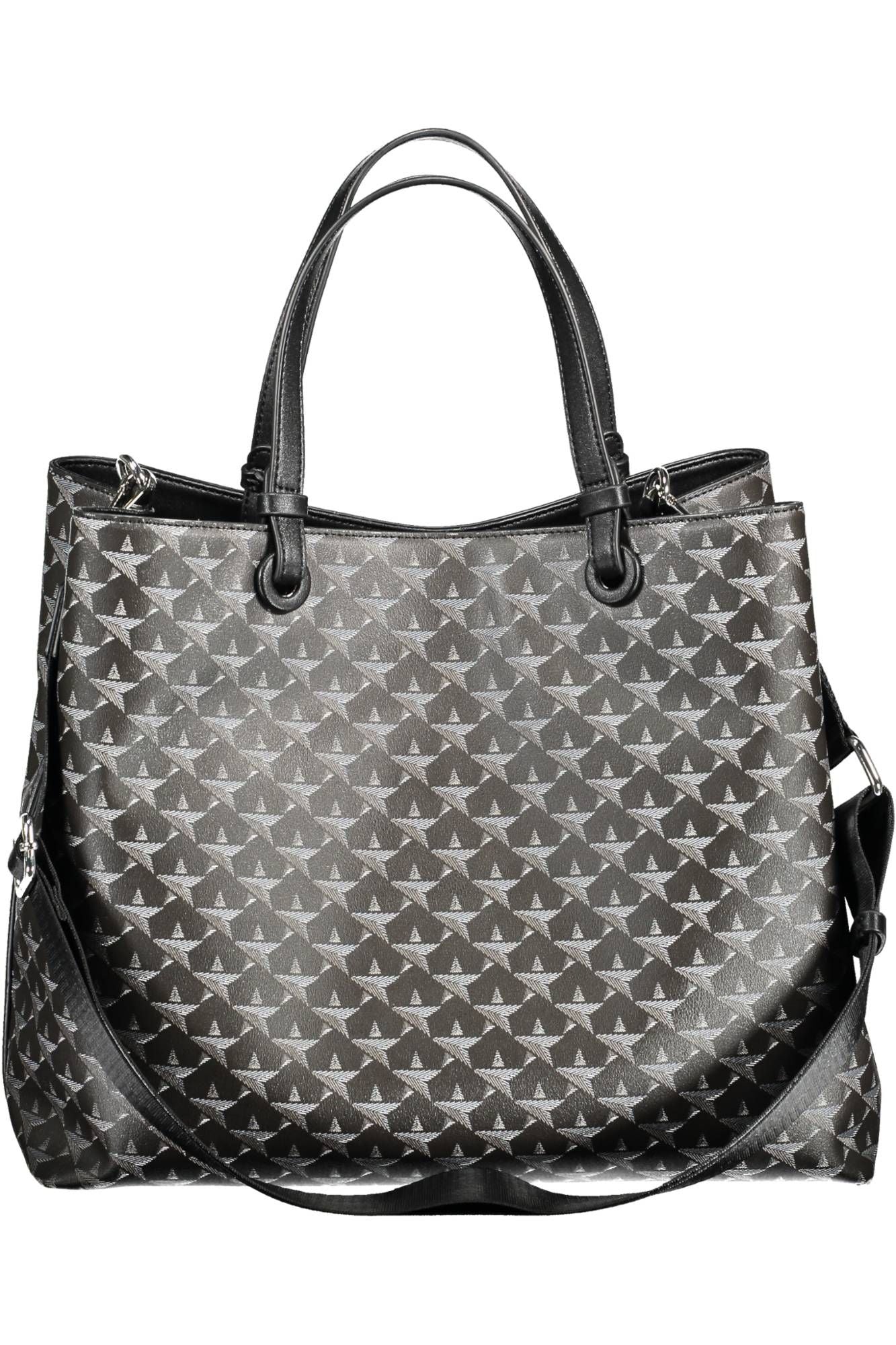 Black PVC Women Handbag - SEHABRANDS