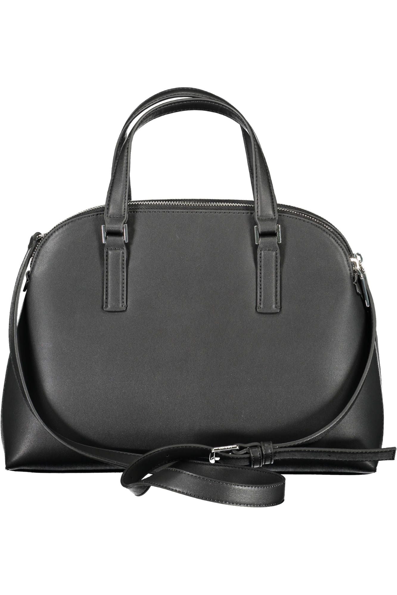 Black Polyester Women Handbag - SEHABRANDS