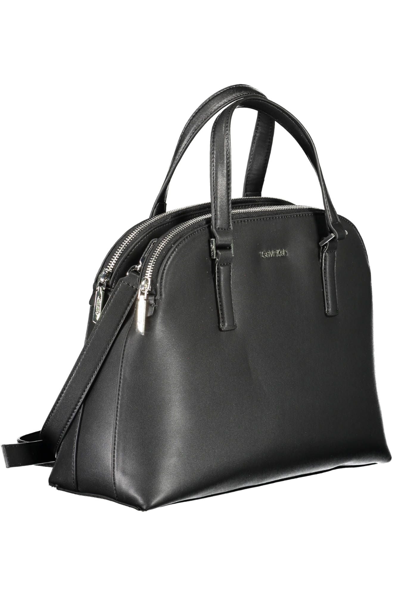 Black Polyester Women Handbag - SEHABRANDS