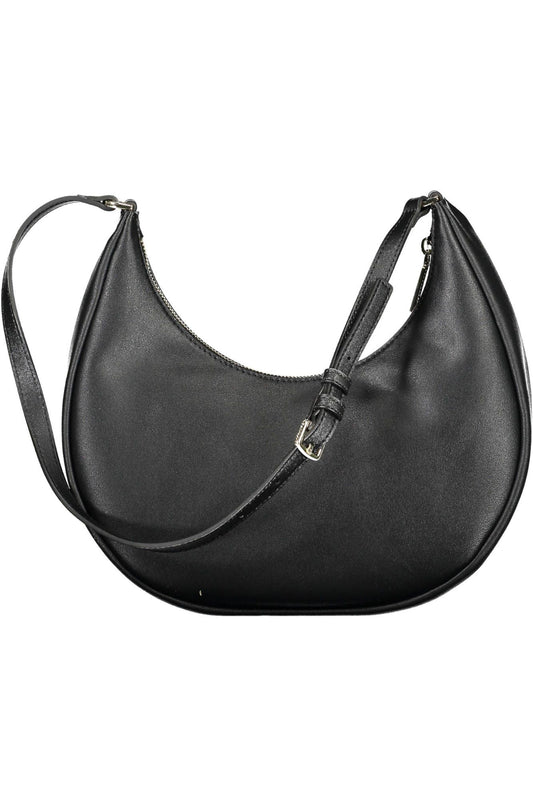 Black Polyester Women Handbag - SEHABRANDS