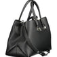 Black Polyester Women Handbag - SEHABRANDS